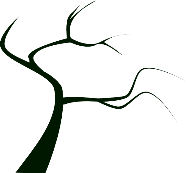 Scary Tree Silhouette - ClipArt Best