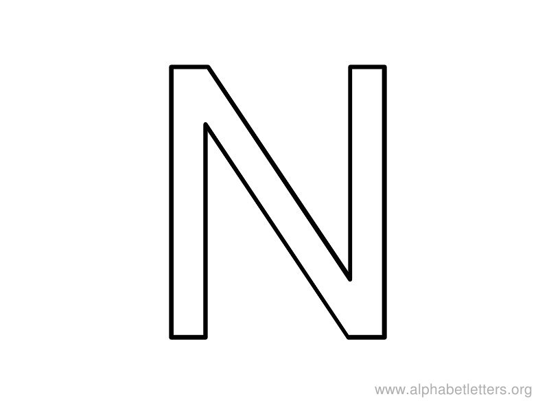 Alphabet Letters N Printable Letter N Alphabets | Alphabet Letters Org