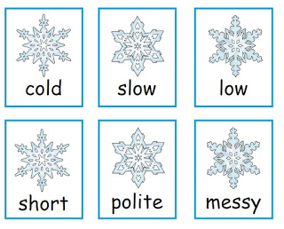 Smiling and Shining in Second Grade: Antonym Freebie