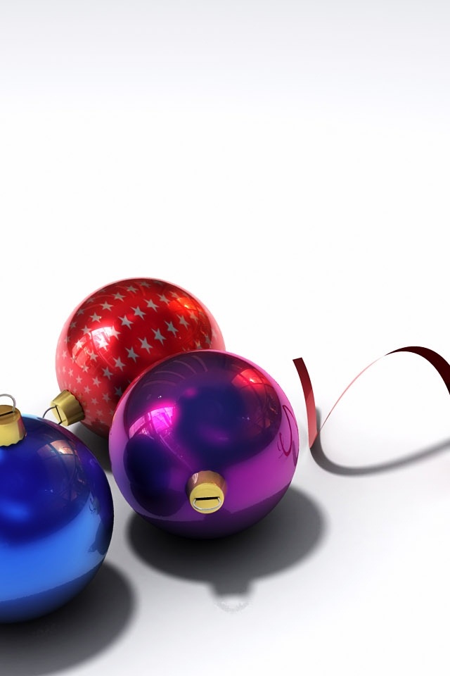 Christmas Ornaments – iPhone Wallpaper | HD Wallpapers