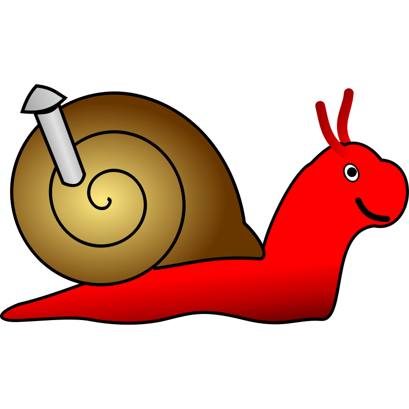 Clipart - Snail