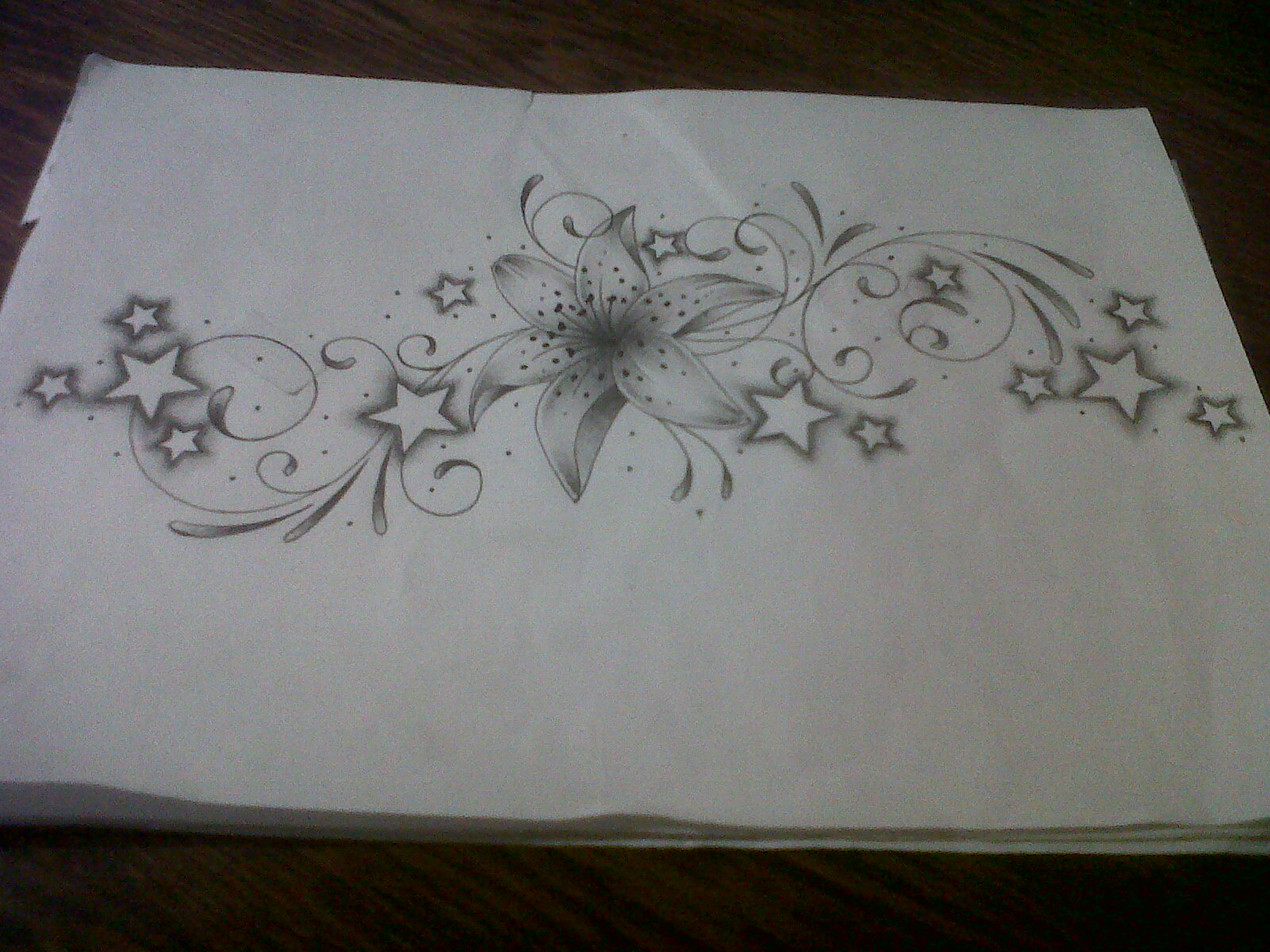 Flowers Hearts And Stars Tattoos - HD Photos Gallery