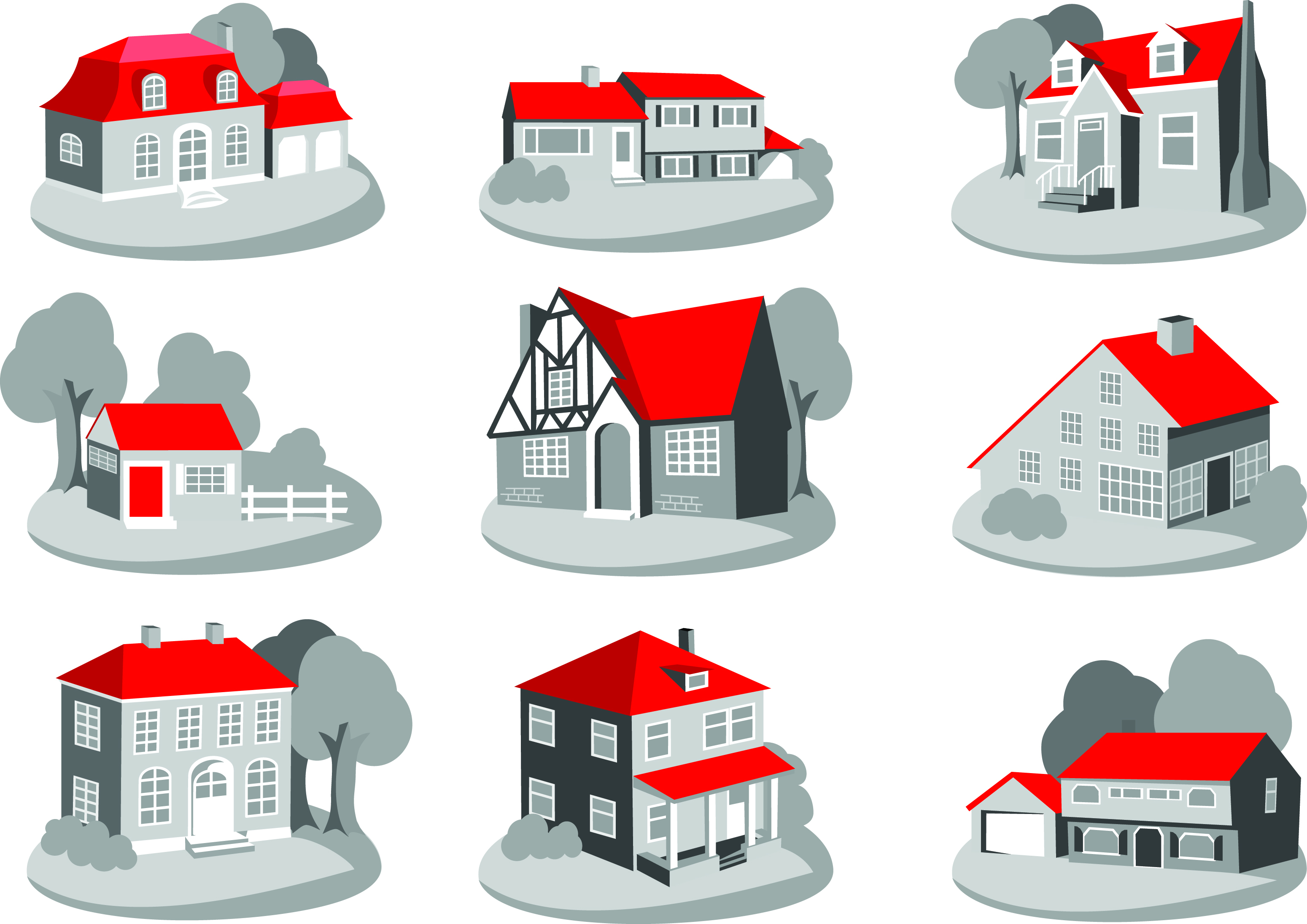 House icon vector Free Vector / 4Vector