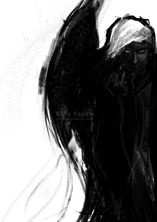 Black angel by ukapala on DeviantArt