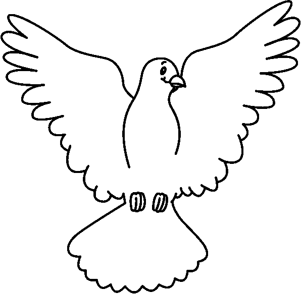 Imgs For > Dove Bird Flying Clipart