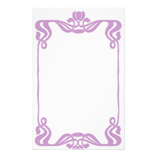 Borders Custom Stationery, Borders Stationery Templates
