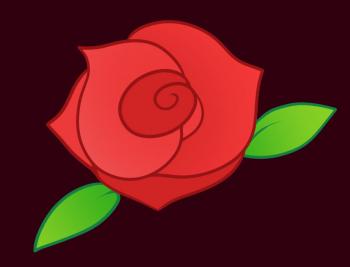 Flowers - How to Draw a Rose for Kids
