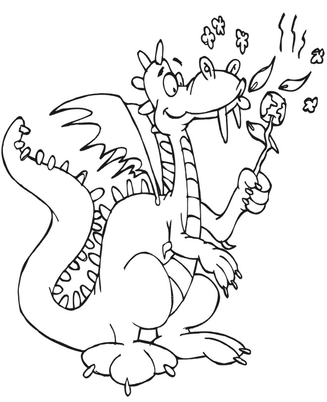 Dragon Images For Children - AZ Coloring Pages