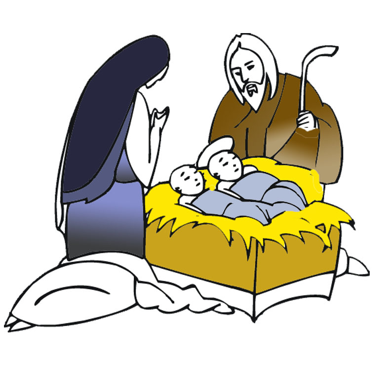 Pictures Of Baby Jesus In A Manger - Cliparts.co