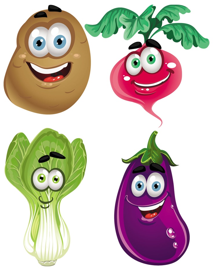 Kids Vegetable Garden Clipart