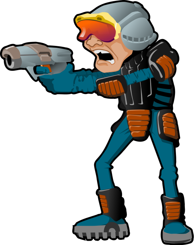 Free Space Police Clip Art