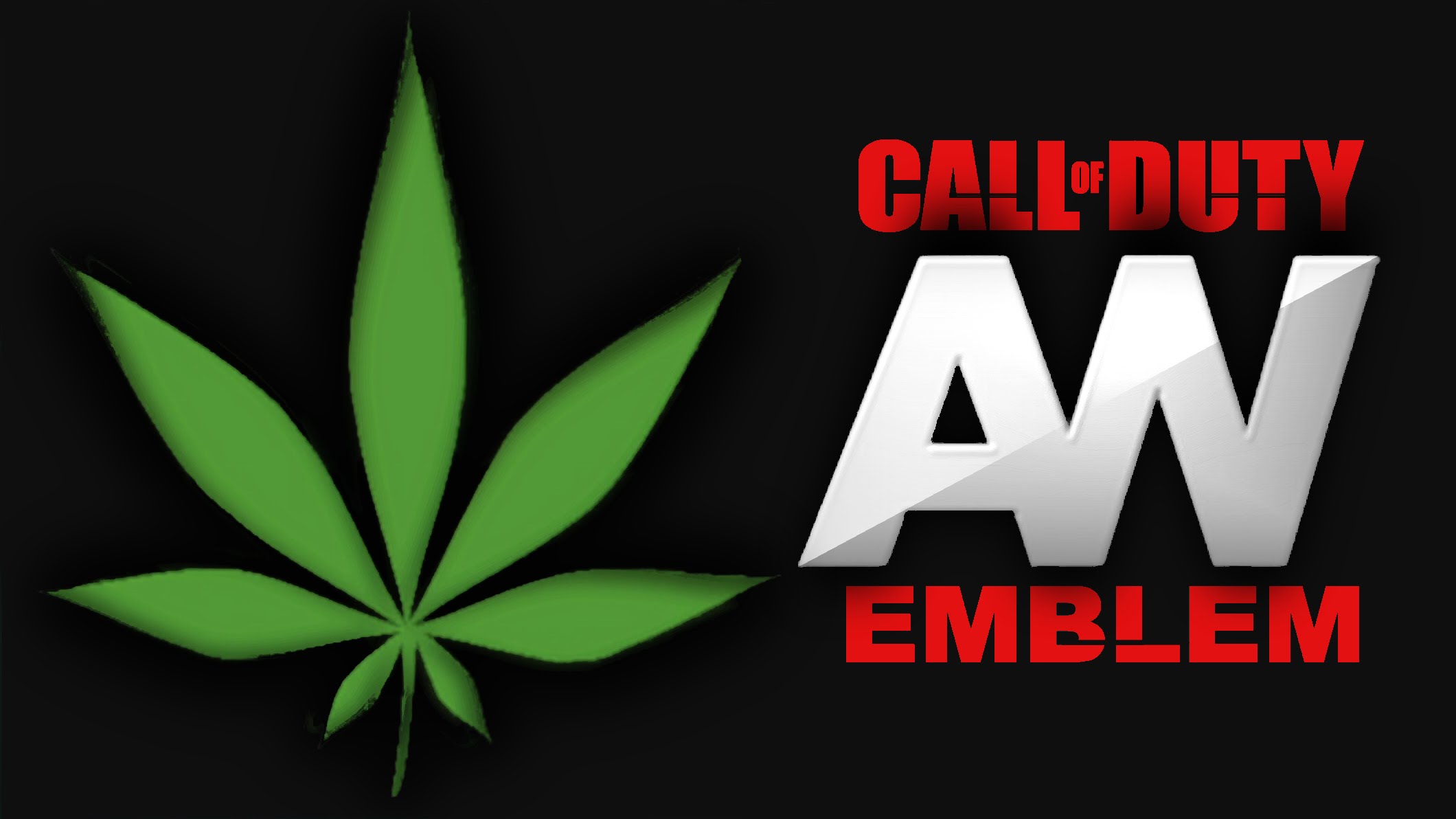 Call Of Duty Advanced Warfare - Cannabis / Weed Leaf - Emblem ...