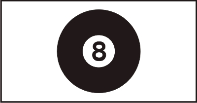 In Loving Memory Decals - 8-ball