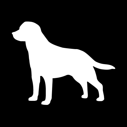 Got Labrador Retriever Dog Breed Silhouette Graphic Decal Sticker ...