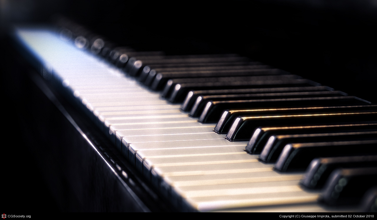 Piano Keyboard by Giuseppe Improta | 3D | CGSociety