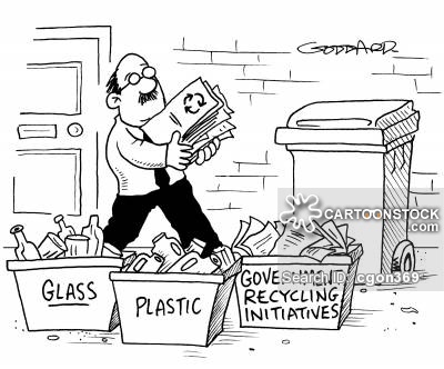 Recycling Cartoons and Comics - funny pictures from CartoonStock
