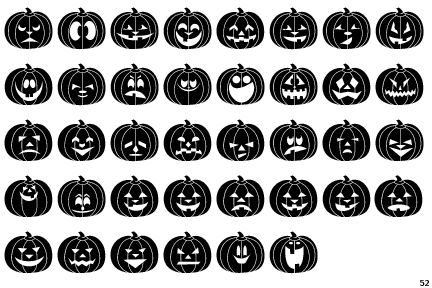 Identifont - Jackolantern Assortment