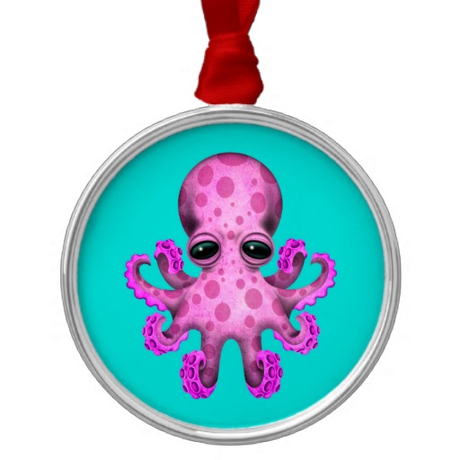 Cartoon Octopus Ornaments, Cartoon Octopus Ornament Designs for ...