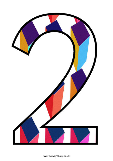 Printable Number Posters for Classroom and Home