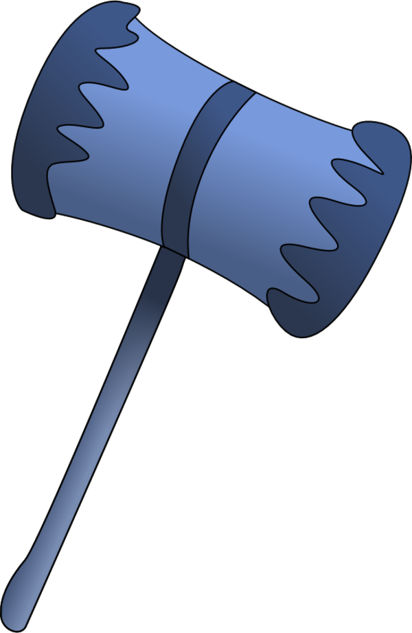 Wooden Mallet - vector Clip Art