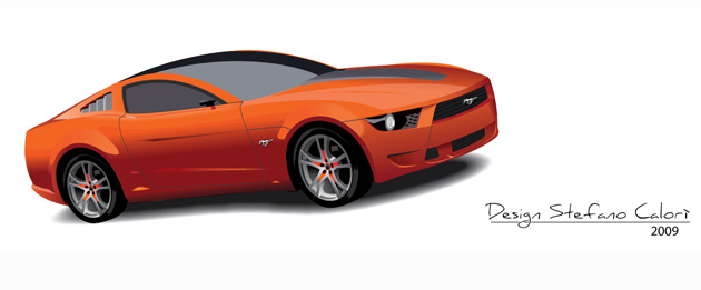 Ford Mustang Logo Vector Free