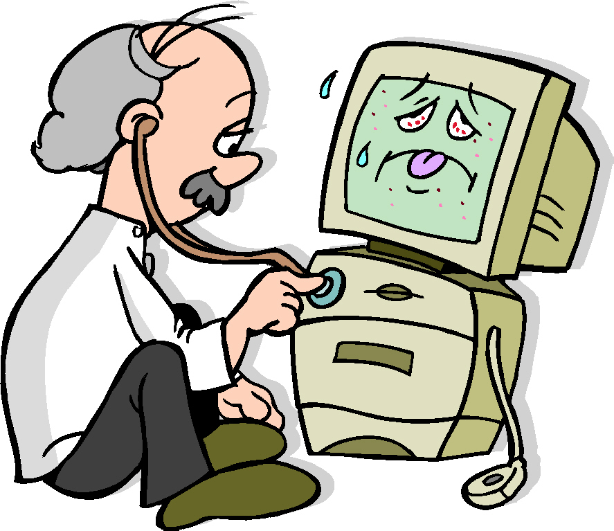 Computer Virus Cartoon | lol-