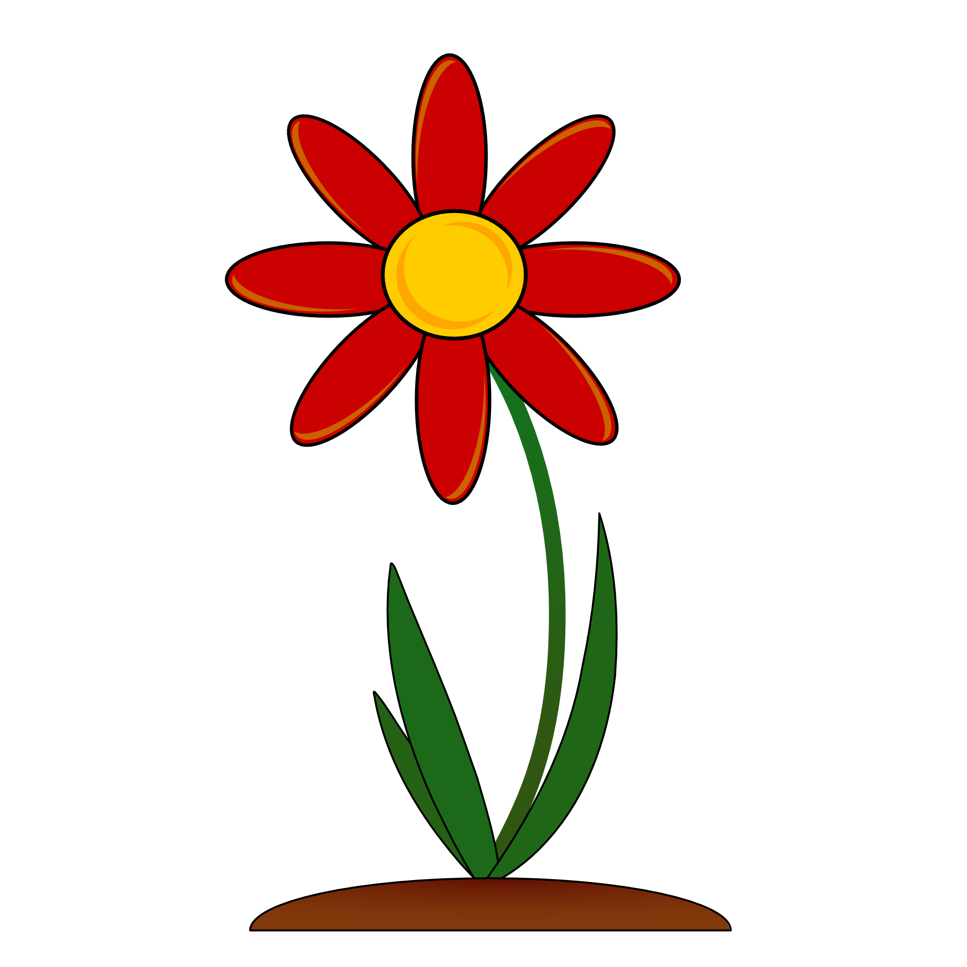 Red Flower Border Clip Art | Clipart Panda - Free Clipart Images
