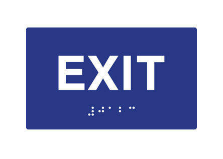 ADA Braille - Exit Sign Warehouse
