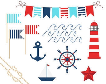 Popular items for nautical clip art on Etsy