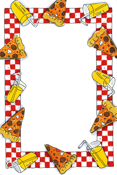 Pizza Party Border - ClipArt Best - ClipArt Best