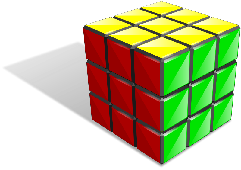 Free to Use & Public Domain Rubik's Cube Clip Art