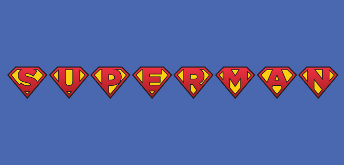 Superman Alphabet