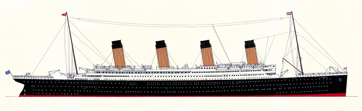 Titanic Outline - Cliparts.co