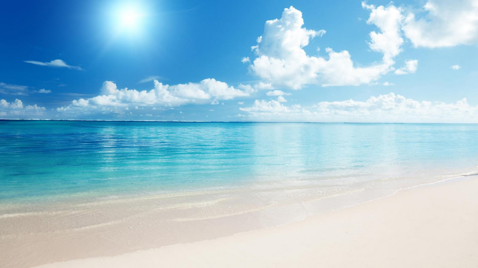 Beautiful Beach Background #6898677