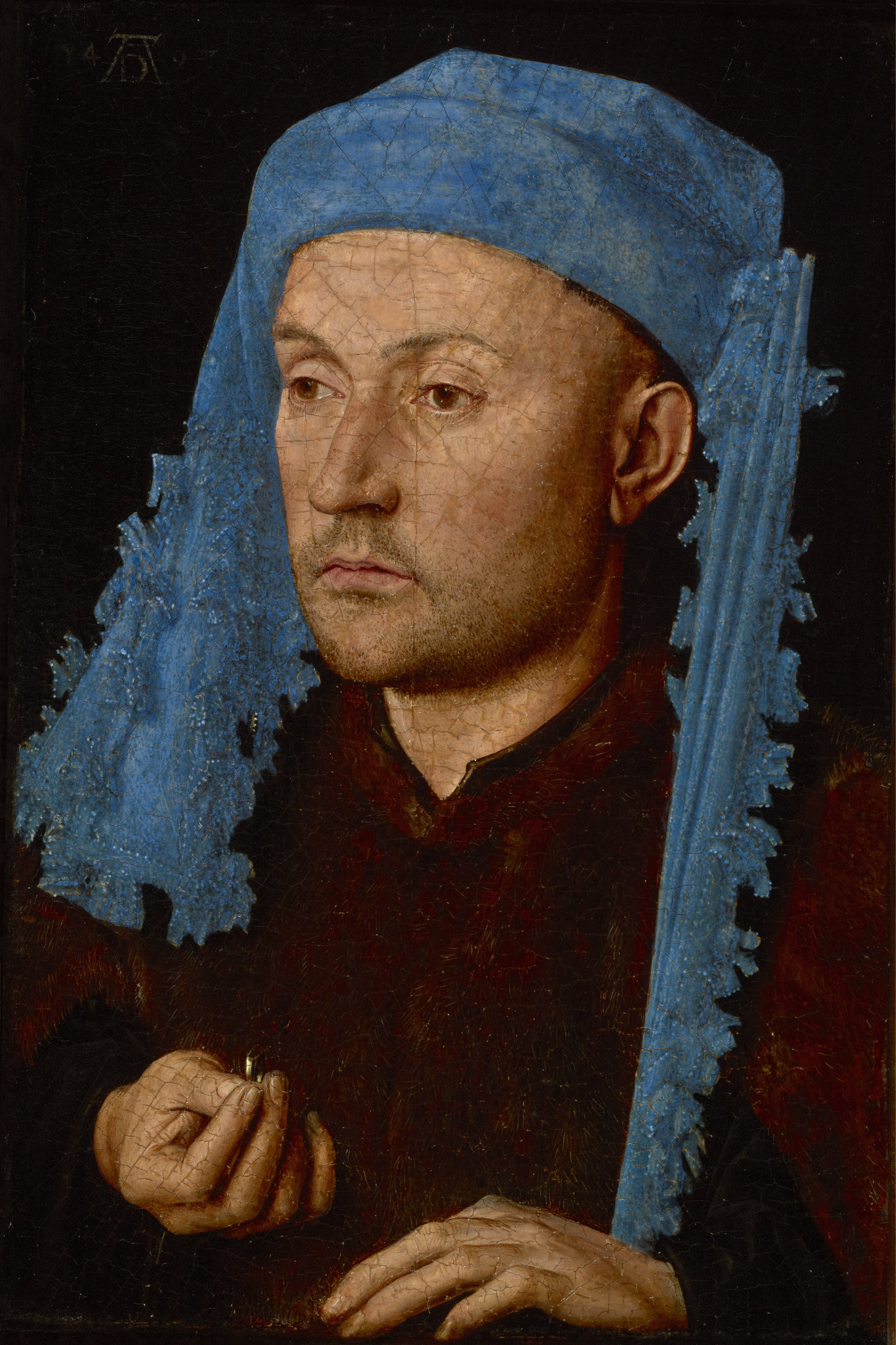 File:Man in a Blue Cap - Jan van Eyck - Google Cultural Institute ...