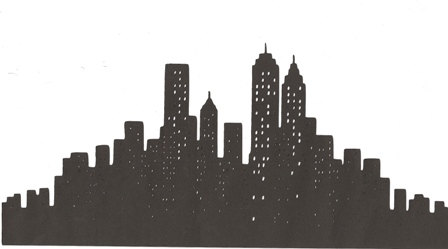 New York Skyline Drawing Outline - Gallery
