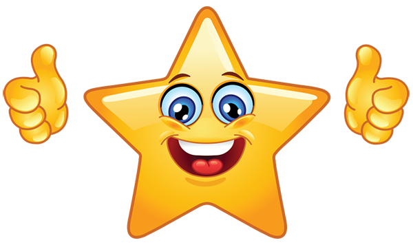 Star Emoticon Showing Thumbs Up - Facebook Symbols and Chat Emoticons