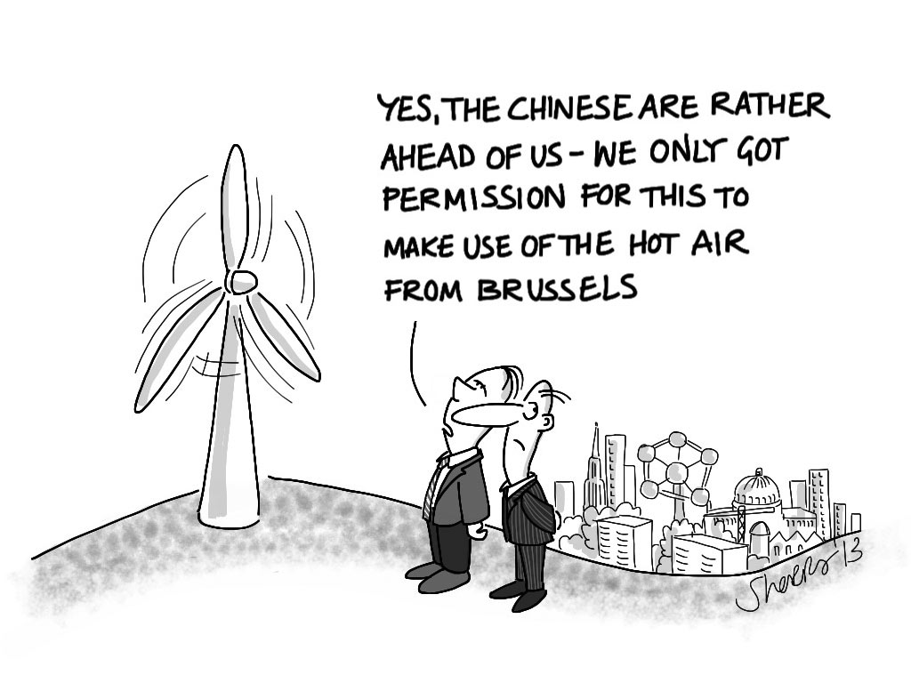 Wind power cartoon » TckTckTck | The Global Call for Climate Action