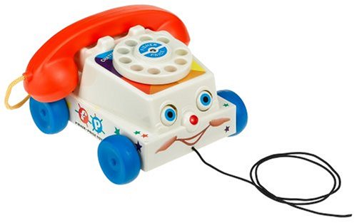 Amazon.com: Fisher Price Classic Pull Toy: Chatter Telephone: Toys ...