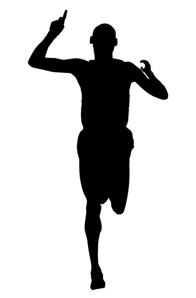 Silhouette of runner | Free stock photos - Rgbstock -Free stock ...