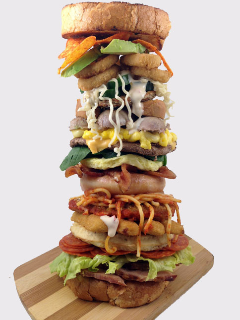 The Alphabet Sandwich | DudeFoods.com Food Blog & Reviews