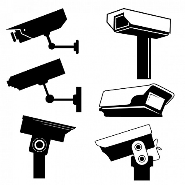 CCTV Camera Vector Graphics Vector | Free Download