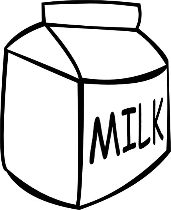 Gallery For > How To Draw Milk Carton