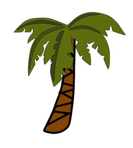 cartoon-jungle-palm-tree-clip- ...