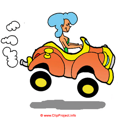 Cartoon Race Car Clipart