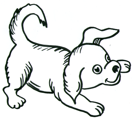 Simple Dog Drawing - ClipArt Best