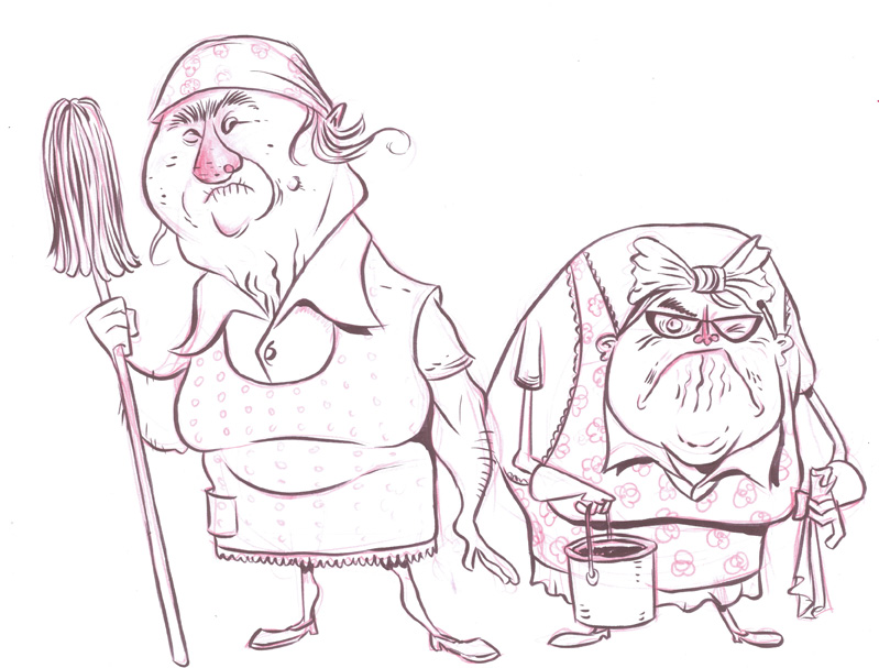 Wicked Crispy: Cleaning lady rivalry