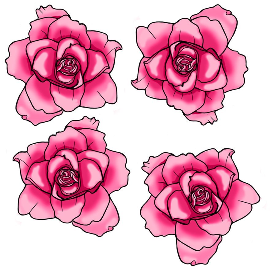 Rose Tatoo art by lilena on DeviantArt