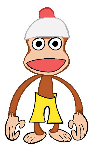 Image - Pipo Monkey Cartoon.png - Ape Escape Wiki