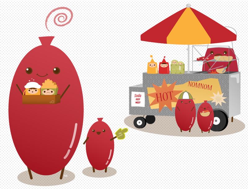 Amazing Food Graphics Examples For Your Foodie Website ...